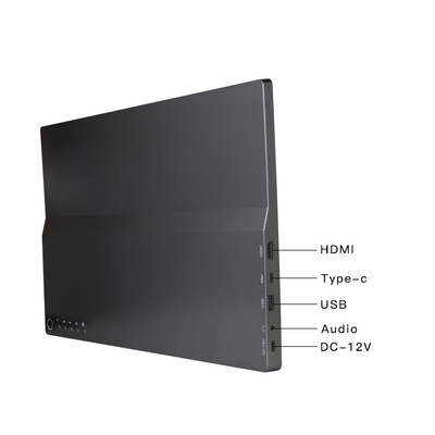 O monitor portátil do IPS Hopestar o tipo C HDMI de USB de 15 polegadas entra para o interruptor PS4