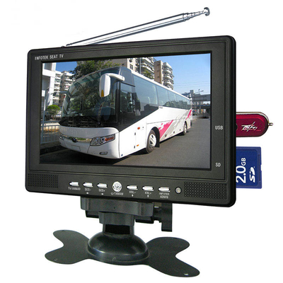 Separação do quadrilátero 7 monitor do porto do monitor 2AV do LCD da opinião traseira do carro de TFT da polegada