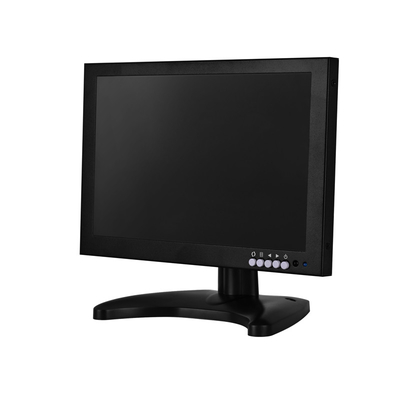 CE ROHS 10 definição do monitor 1920x1200 do CCTV do EDP mini LCD do preto da polegada