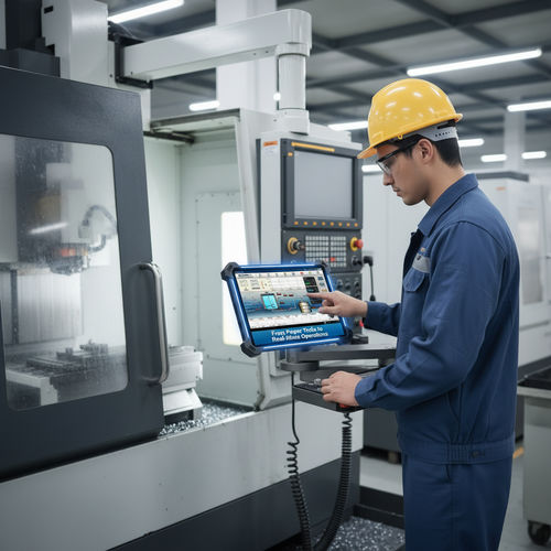 mais recente caso da empresa sobre Smart Efficiency on the Factory Floor: How Industrial Tablets Transformed Manufacturing and Logistics Operations