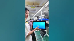 tablet Android montado na parede