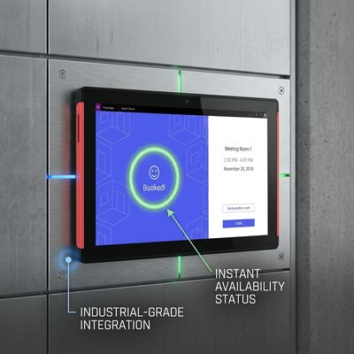 Tablet para Sala de Conferências de 15,6 polegadas com RK3566, Alimentação POE e Iluminação Dupla Face