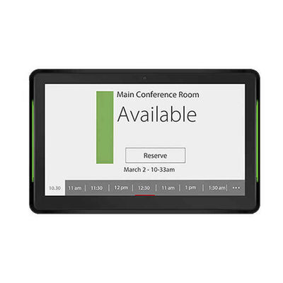 Tablet Android 13,3 polegadas RK3566 NFC POE com luz LED dupla face para exibição em sala de reunião