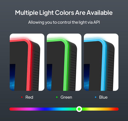 14 polegadas RK3568 Sistema de Reserva de Sala de Reuniões Tablet Android Luz LED envolvente