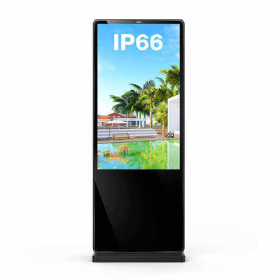 86 polegadas Super grande LCD vertical de publicidade para quiosques interiores