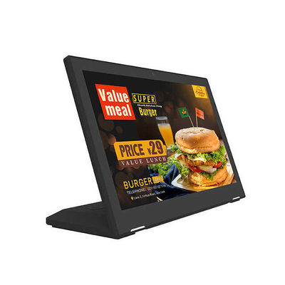 Self-Service RK3566 Processador Tablet para Restaurante Ordenando 13,3 polegadas POE NFC RGB LED Light Bar 5MP Câmera Android 11