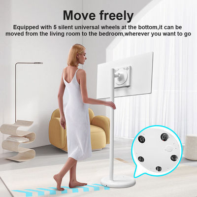 21.5 Inch RK3588 Stand By Me Movable Touch Screen Monitor Piso Standing Android Wireless Portable Smart TV Para Casa