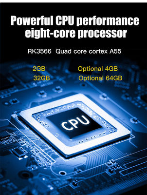 9.7 Polegadas RK3566 Android 13 Tablet de Controle Residencial Inteligente com POE e NFC para Automação Montada na Parede
