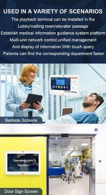 Hospital 15.6 polegadas tablet Android de saúde tudo em um tablets de nível da indústria médica com câmera de comando de chamada