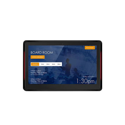 10.1 Inch RK3399 Tablet de sala de conferências montado na parede com suporte NFC e capacidade POE para sistema de reserva de sala de reuniões
