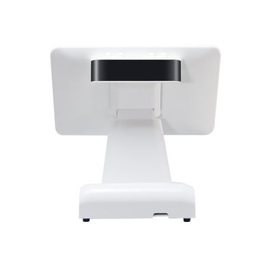 Terminal POS de Mesa 15 Polegadas N2840 Restaurante POS 2+32GB Sistema POS Tudo-em-Um com Visor do Cliente