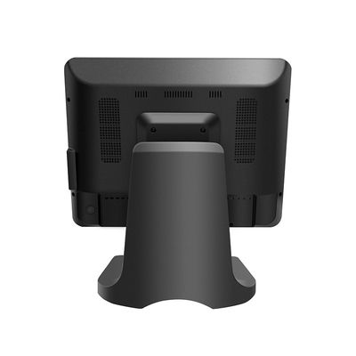 Restaurante de supermercado 15.6 polegadas Win10 sistema de caixa registrador com terminal POS de tela única e tela sensível ao toque capacitiva