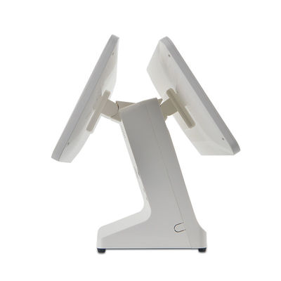 Máquina POS Android para Pedidos em Restaurantes com Tela Dupla de 15,6 Polegadas e CPU Intel Celeron J1900