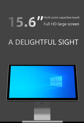 Memória DDR3 de 4GB Terminal de Ponto de Venda POS de 15,6 polegadas para Restaurante Tudo-em-Um Máquina POS Touch Sistemas POS Windows