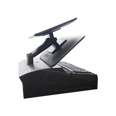 15.6 polegadas Dual Screen Touch All in One POS System com Caixa de Caixa e Impressora de 58 mm 2 GB de RAM Supermercado