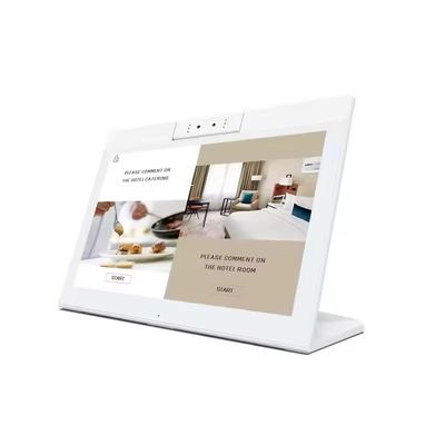 desktop 10,1 polegadas em forma de L Android tablet pc wifi NFC touch screen quad core smart office kiosco de autoatendimento uso empresarial