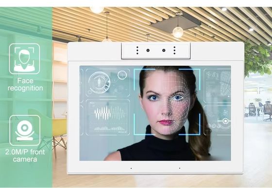 desktop 10,1 polegadas em forma de L Android tablet pc wifi NFC touch screen quad core smart office kiosco de autoatendimento uso empresarial