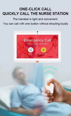 Instalação na parede 10,1 polegadas tablet android pc de cuidados médicos wifi POE 4G LTE Máquina de câmera de chamadas Gestor de chamadas de enfermagem Sistema de chamadas para hospital Clínica
