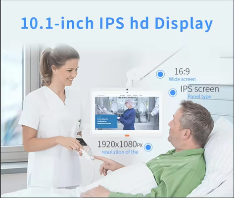 Instalação na parede 10,1 polegadas tablet android pc de cuidados médicos wifi POE 4G LTE Máquina de câmera de chamadas Gestor de chamadas de enfermagem Sistema de chamadas para hospital Clínica