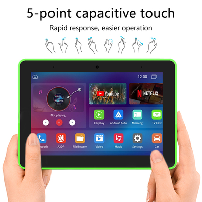 Tablet PC Android POE NFC com tela sensível ao toque de 8 polegadas para montagem na parede, com luz LED, display de sinalização digital e sistema de agendamento de salas de reunião