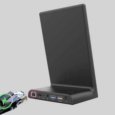 Tablet PC Android RK3576S octa quad em forma de L de 15,6 polegadas para quiosque comercial com bateria integrada