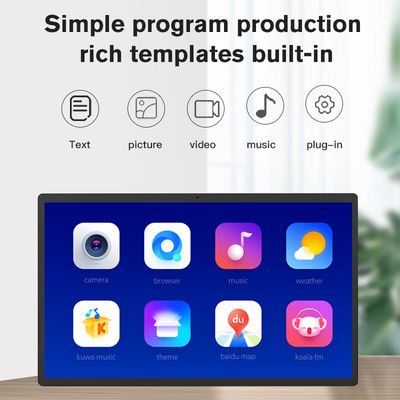 Tablet PC Android 14 de 15,6 polegadas com tela sensível ao toque para montagem na parede, RK3576, Display Comercial