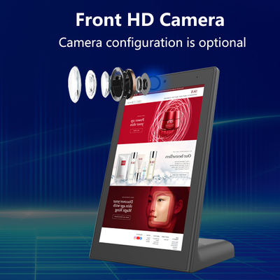 Tablet PC Android de mesa em forma de L de 13,3 polegadas RK3568 POE para negócios, quiosques e pedidos em restaurantes