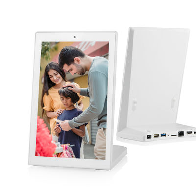 8 polegadas de forma de L quiosque de negócios touch screen android tablet pc Serviço ao Cliente Feedback para hotel restaurante