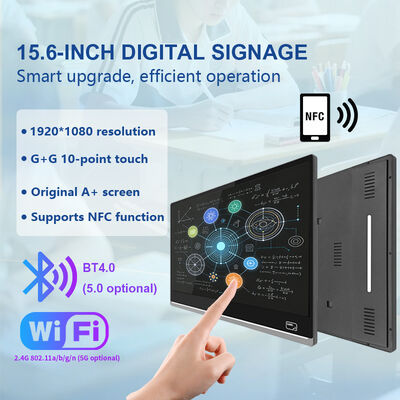 21.5 polegadas FHD Smart Classroom Display com RK3568 Quad-core Processor e 4 GB de RAM 64 GB de armazenamento