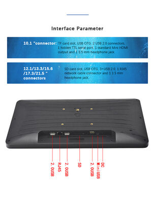 Suporte de parede para display de sinalização digital de 32 polegadas, tablet PC Android, função POE NFC wifi