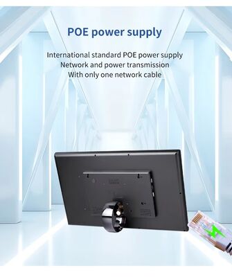 Painel Digital de Menu de 24 polegadas para Montagem na Parede com Plataforma Android RK3566 para Restaurantes e Cafés