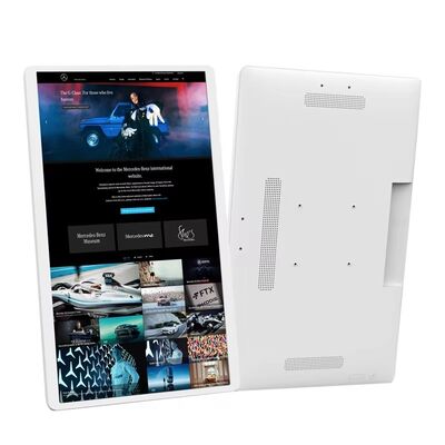 Tablet PC de sinalização digital comercial de 24 polegadas 1920x1080, montável na parede, RK3568 octa-core, com tela sensível ao toque para quiosque de negócios