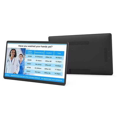 Tablet PC de sinalização digital comercial de 24 polegadas 1920x1080, montável na parede, RK3568 octa-core, com tela sensível ao toque para quiosque de negócios