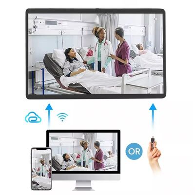 Tablet PC de sinalização digital comercial de 24 polegadas 1920x1080, montável na parede, RK3568 octa-core, com tela sensível ao toque para quiosque de negócios