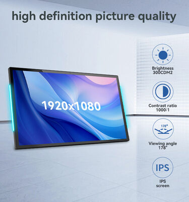 15.6 polegadas RK3566 Quad-Core Android Tablet PC com 1080p IPS Display e POE NFC RFID Suporte para salas de conferência