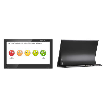 Tela IPS de 15,6 polegadas Android 8.1 All-in-One Touch Screen PC com toque capacitivo de 10 pontos para uso comercial