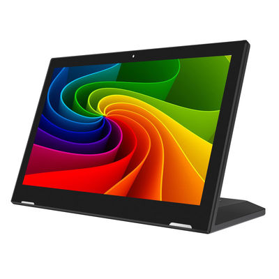 13.3" Full HD IPS All-in-One Touch Screen PC com 10 pontos de toque capacitivo e conectividade com fio RJ45