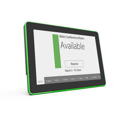 10.1 polegada Sala de Conferências Android Tablet RK3399 NFC POE Sala de Reuniões Agendador Tablet PC com luz LED