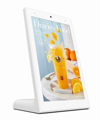 Fábrica OEM 10,1 polegadas RK3399 Desktop Restaurante Ordering Tablet L-Type POE Android Tablet