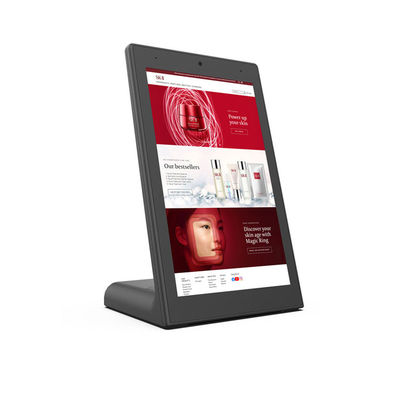 Tablet PC Android RK3288 de 10 polegadas com tela sensível ao toque capacitiva de 10 pontos, processador Quad-Core e Android 8.1 para Displays Comerciais