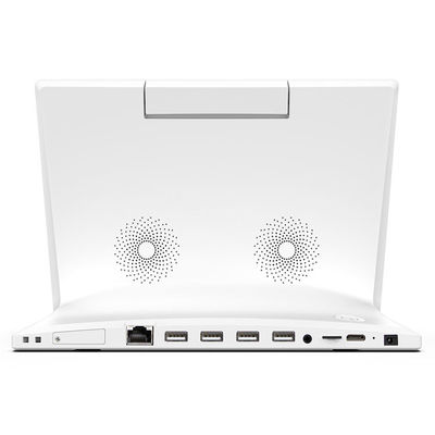 10.1 polegadas em forma de L RK3566 POE NFC Android 11 Tablet Pc Desktop Tablet de Pedido de Restaurante Branco com câmera dupla