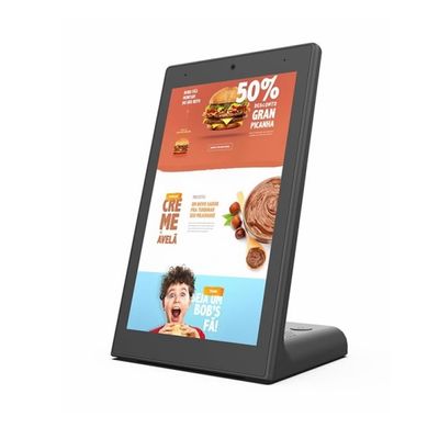 Tablet Android de 10 polegadas com certificação UL, modo retrato, RJ45 e PoE para Aplicações Industriais