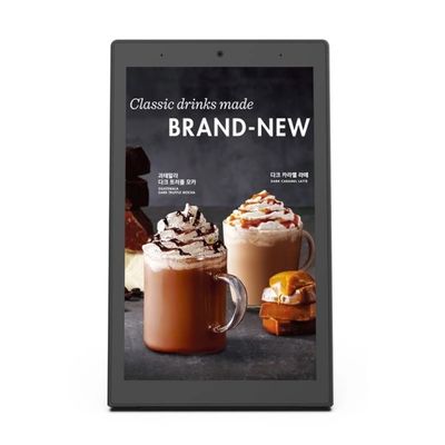 Tablet Android de 10 polegadas com certificação UL, modo retrato, RJ45 e PoE para Aplicações Industriais