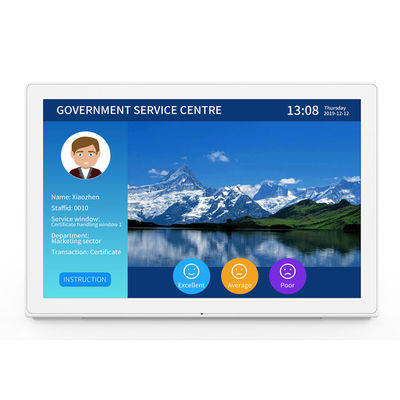 Tablet Android com Tela IPS de 10 polegadas com Suporte PoE e Processador Quad-Core RK3128 para Uso Comercial