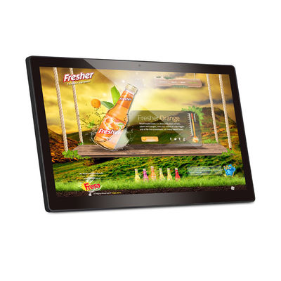 Tablet Android Industrial PoE de 24 polegadas com tela sensível ao toque IPS e Android 9.0 para Aplicações Comerciais