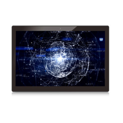 Ecrã IPS de 24 polegadas Android Tablet PC com toque capacitivo de 10 pontos e suporte a Ethernet RJ45 para uso em parede