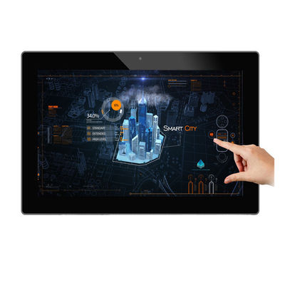 18Tablet Android de 5 polegadas sem quadro montado na parede com suporte de desktop