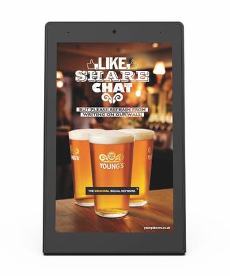 8 polegadas de tipo L Desktop Android Tablet RK3399 CPU touch screen tablet para restaurante hotel