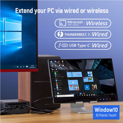 Hopestar 15,6 polegadas Ultra-Slim Full HD IPS touch screen monitor para uso comercial e industrial