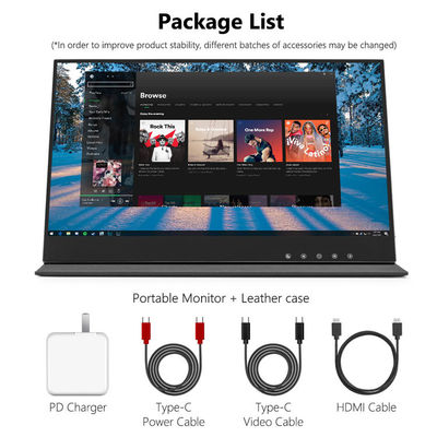 Hopestar 15,6 polegadas Ultra-Slim Full HD IPS touch screen monitor para uso comercial e industrial